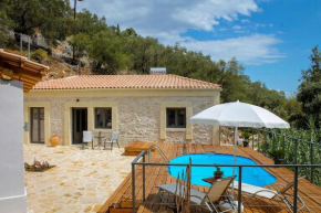 Villa Amfiliki In Der Nähe Der Agni Bucht Mit Privatem Pool